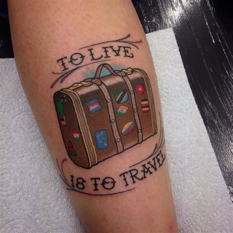 Unpack Your Style with Suitcase Tattoo Designs - Explore Now!